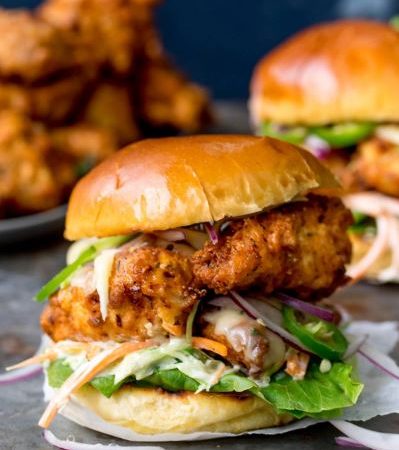 Chicken burger